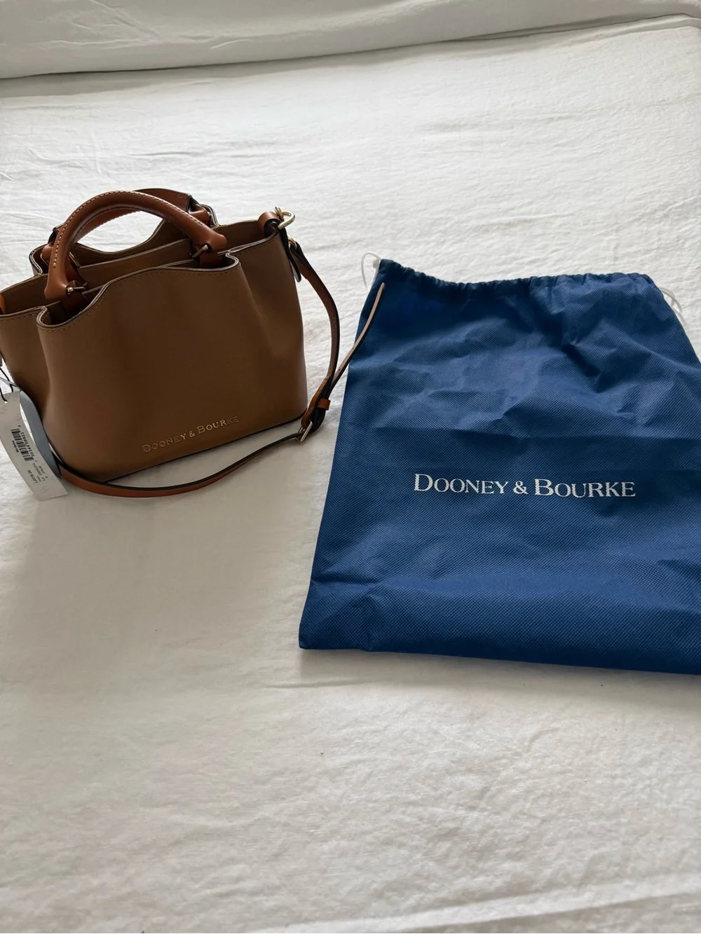 Dooney & Bourke Mini Barlow in Desert Leather, NWT